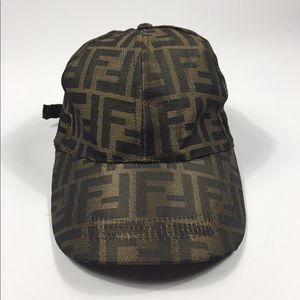 💯Authentic💯 Fendi Vintage monogram hat Early 90s